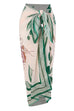 Rosiedress Bow Front One-piece Swimsuit and Printed Wrap Cover Up Skirt Set