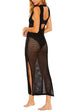 Rosiedress Backless Side Slit Bikini Cover Up Dress