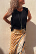 Rosiedress Solid Sleeveless Tassel Tank Top
