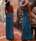 Rosiedress Criss Cross Open Back Tie Dye Maxi Dress