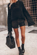 Rosiedress Crewneck Long Sleeves Hollow Out Boho Knitting Pullovers
