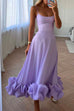 Rosiedress High Waist Ruffle Hem Swing Maxi Cami Party Dress