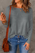 Rosiedress Drop Shoulder Long Sleeves Solid Knitting Sweater