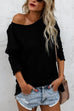Rosiedress Solid Long Sleeves Cozy T-shirt